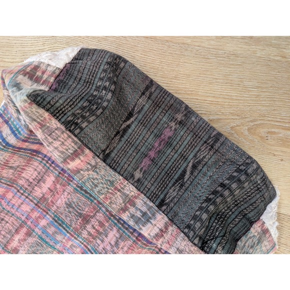 Bohemian Multicolored Textile Bag With Floral Embroidery - Picture 10 of 15